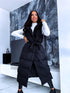Long vest "FALL" FC27 - BLACK PRE-ORDER